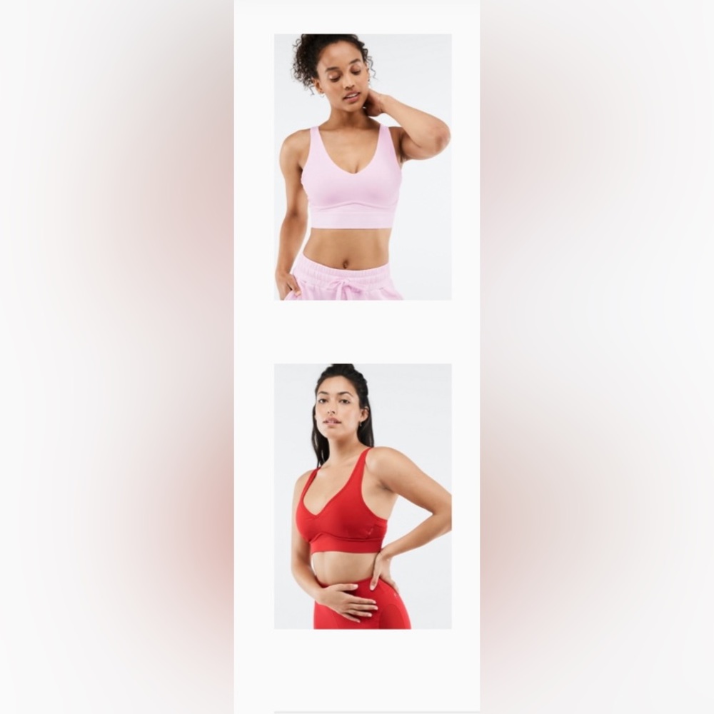 2 Fabletics Sports Bra’s- Two Size Large Sports Bras